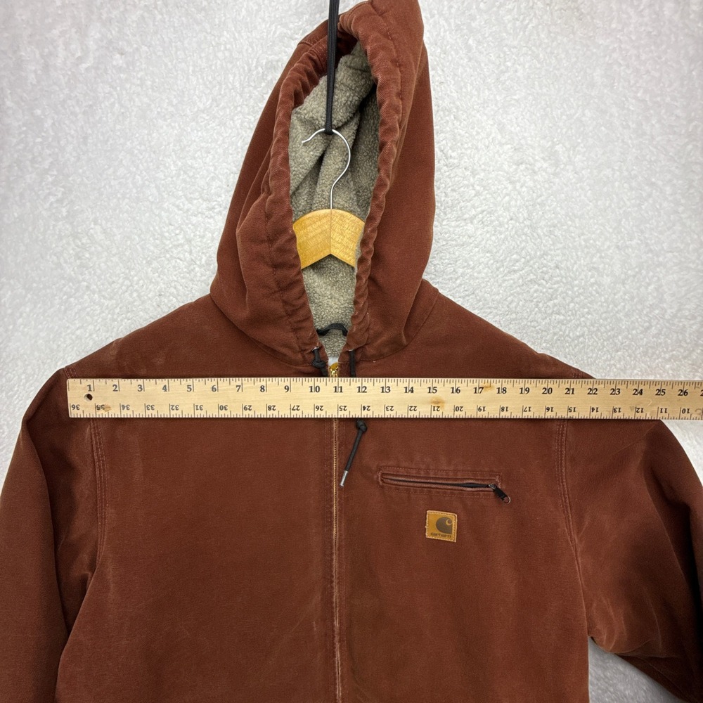 Carhartt Sierra Jacket Sherpa Lined Mens XL J141 CLY Clay - Picture 8 of 14